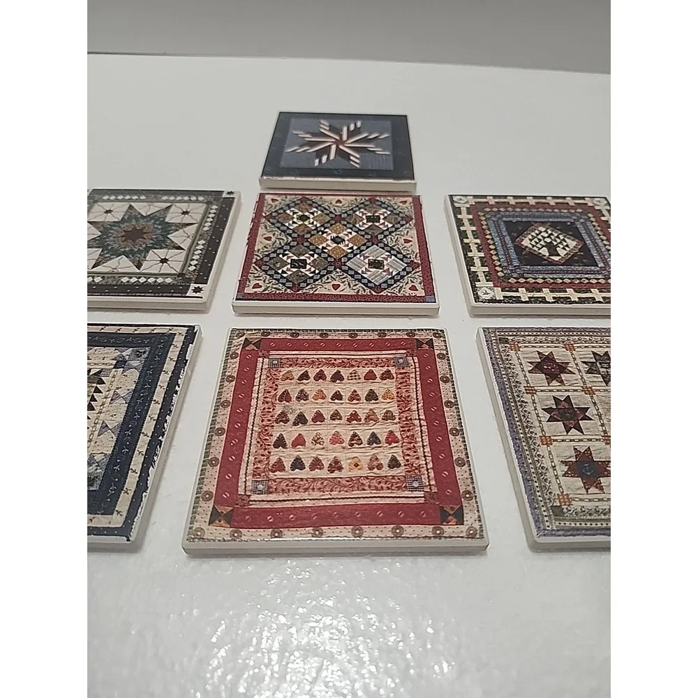 Highland Graphics Set Of 7 Ceramic‎ Coasters